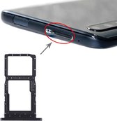 SIM-kaartlade + SIM-kaartlade / Micro SD-kaartlade voor Huawei Honor 9X / Honor 9X Pro (donkerblauw)