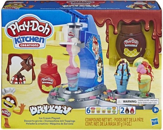 Play-Doh Drizzle IJsjes speelset - Klei Speelset