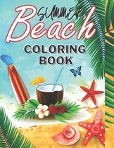 Summer Beach Coloring Book