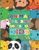 Animal coloring books for kids