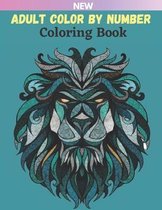 Adult Color By Number Coloring Book