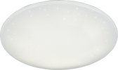 LED Plafondlamp WiZ - Smart LED - Iona Farlo - 32W - Aanpasbare Kleur - Dimbaar - Sterlicht - Rond - Mat Wit - Kunststof