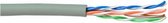 Netwerkkabel - Pimso AWG24 - Cat5E UTP - 305 Meter - Stugge Kern - Koper - Grijs