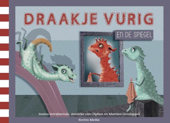 Foto: Draakje vurig en de spiegel