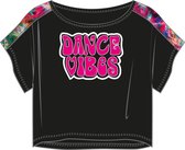 Papillon Dansshirt Meisjes Katoen/elastaan Zwart Maat 116