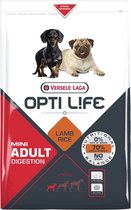 Opti life adult digestion mini - 2,5 kg - 1 stuks