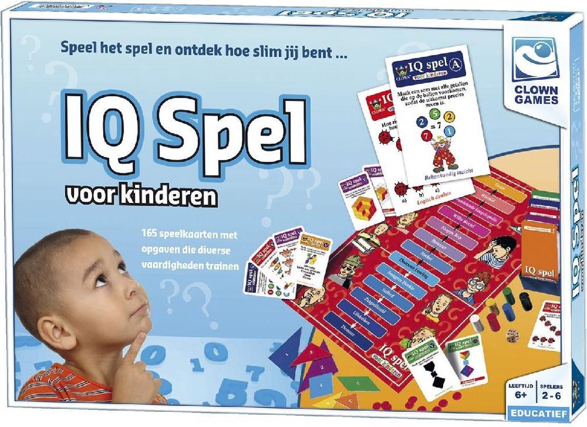 Melodieus Hectare baas IQ Spel Voor Kinderen | Games | bol.com