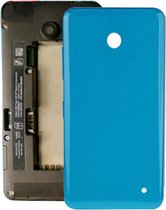 Behuizing Batterij Achterklep + zijknop voor Nokia Lumia 635 (blauw)