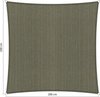 Shadow Comfort® Vierkantige schaduwdoek - UV Bestendig - Zonnedoek - 200 x 200 CM - Desert Storm