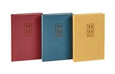 Brepols Schoolagenda 2021-2022 - Nature - Geel  - Linnen - 11.5 x 16.9 cm