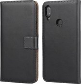 Horizontale Flip Leather Case voor Xiaomi Redmi Note 7, met magnetische gesp & houder & kaartsleuven & portemonnee (zwart)