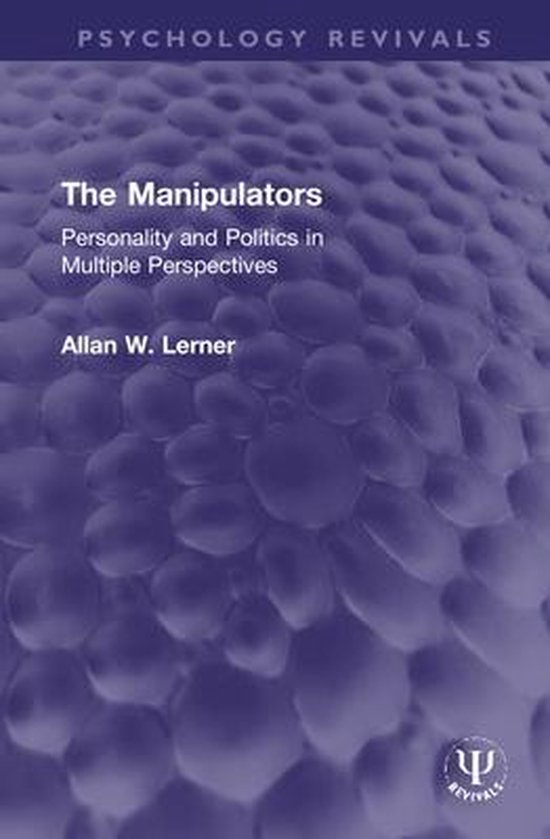Psychology Revivals-The Manipulators - cover