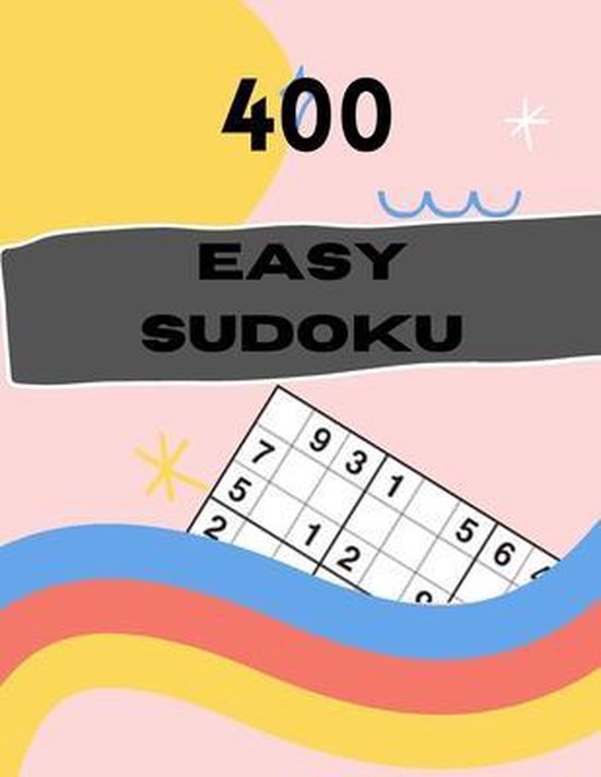 400-easy-sudoku-luxury-publication-9798718929980-boeken-bol