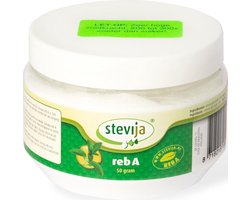 Stevia Extract Poeder (puur) - Pot stevia: 50 gram