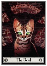 Mini poster - Deadly Tarot Felis - The Devil