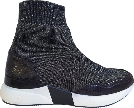 La strada 1807432 4501 Knitted Black maat 37 | bol.com