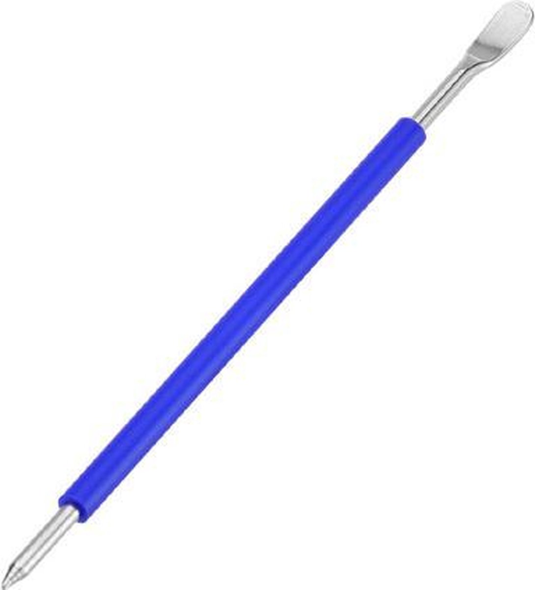 Motta Barista Latte Art Pen RVS met Blauw handvat