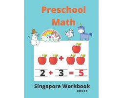 Omslag van Singapore Math Preschool Workbook Ages 3-5