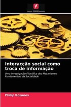 Interacção social como troca de informação
