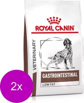 Royal Canin Veterinary Diet Gastro Intestinal Low Fat - Hondenvoer - 2 x 12 kg