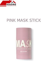 Pink Mask Stick - Huidverzorging - Gezichtsmasker - Kleimasker - Natuurlijke producten - Verzorgend - Verkoelend - Hydraterend - Verzachtend - Acne