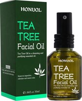 Honuol Premium Tea tree olie -  Face Oil - 100% Puur en Natuurlijk - Gezichtsolie Dames - Tea Tree Oil - Gezichtsolie - Haar - Massage -Biologisch -