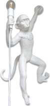 a sunny day aap lamp wandlamp - monkey lamp - wit - 60 cm