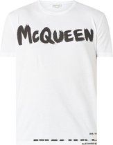 ALEXANDER MCQUEEN  T-shirt met logoprint - Wit - Maat XL