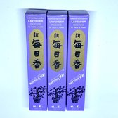 Morning Star - Lavender Incense - wierook stokjes - Lavendel - 3-pack