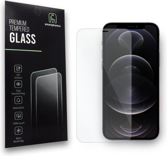 Smartphonica iPhone 12 Pro Max screenprotector van glas