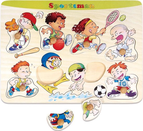 Playwood Knop puzzel sport-dreamjob-big surprise u krijgt 3 assorti geleverd van PlayWood — afbeelding 3