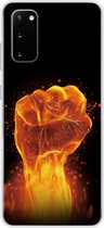 Samsung Galaxy S20 - Smart cover - Transparant - Firefist
