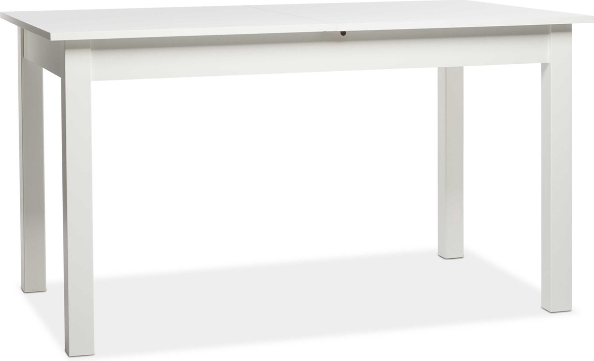 Uitschuifbare Eettafel Coburg 140/180 - Wit