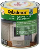Xyladecor pour abri de jardin Couleur - Teinture pour bois - Gris brume - Mat - 2,5 L
