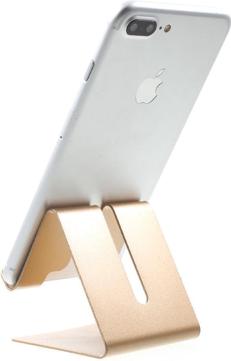 Smartphone desktop stand - roze-goud