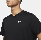 Nike Nike Court Dry Sportshirt - Maat XXL  - Mannen - zwart - wit