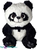 Panda Pluche Knuffel (Wit/Zwart) 30 cm | Panda Plush Peluche | Speelgoed knuffelpop knuffeldier voor kinderen | Dierentuin knuffeltje extra zacht en lief!