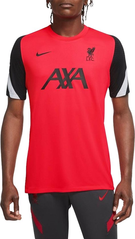 Nike Nike Liverpool FC Strike Sportshirt - L - Mannen - - zwart - wit | bol.com