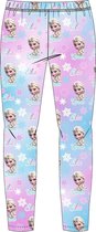 Frozen Kinder Legging Roze-Lichtblauw Maat 122