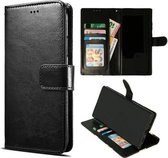 Boek Case Samsung Galaxy S8 - silicone à l'intérieur - étui portefeuille - convient aux cartes - Zwart