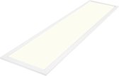 LED Paneel - Igia - 30x120 Natuurlijk Wit 4000K - 40W Inbouw Rechthoek - Mat Wit - Aluminium - Flikkervrij