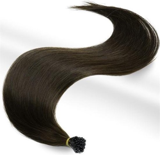 stroomkring domein Echt Cali Hairextensions keratine bonding wax 100% real hair 60 CM 100 stuks |  bol.com