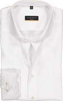 ETERNA slim fit overhemd - mouwlengte 72 cm - niet doorschijnend twill heren overhemd - wit - Strijkvrij - Boordmaat: 39