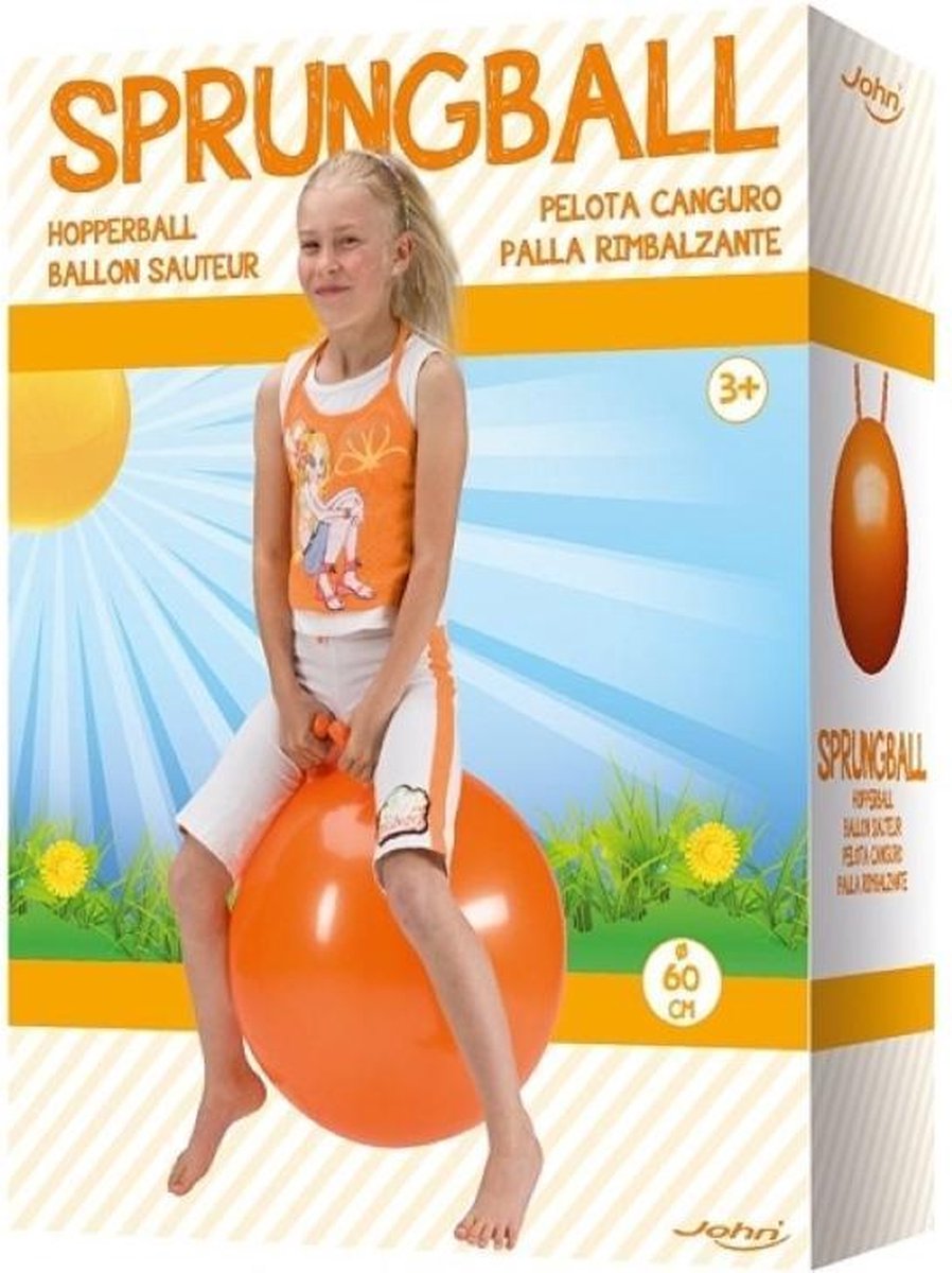 Skippybal 55-60 cm - Oranje