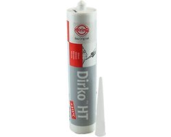 Elring Dirko HT oxim (315 C) vloeibare Pakking set, Grijs, siliconen compound, 310 ml patroon