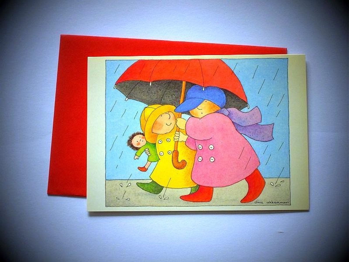 Kinder wenskaart