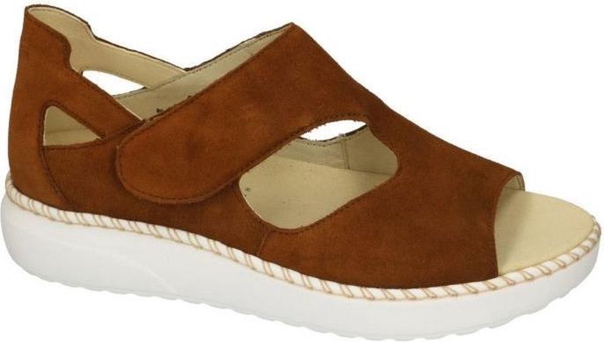 Waldläufer Waldlaufer 731802 H-Vera Volwassenen Sandalen met hakDames Sandalen Kleur: Cognac