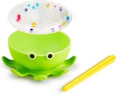 Munchkin Octodrum - Muziekinstrument voor in bad! - Baby Badspeelgoed - Plezier en Leerzaamheid in één! - Vanaf 12 Maanden