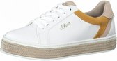 s.Oliver Dames Sneaker 5-5-23636-26 110 wit Maat: 39 EU