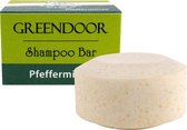 Greendoor Solid Shampoo bar pepermunt- Zonder siliconen, sulfaten, parabenen ( 75 g )